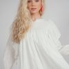 The Ruffle dress - white
