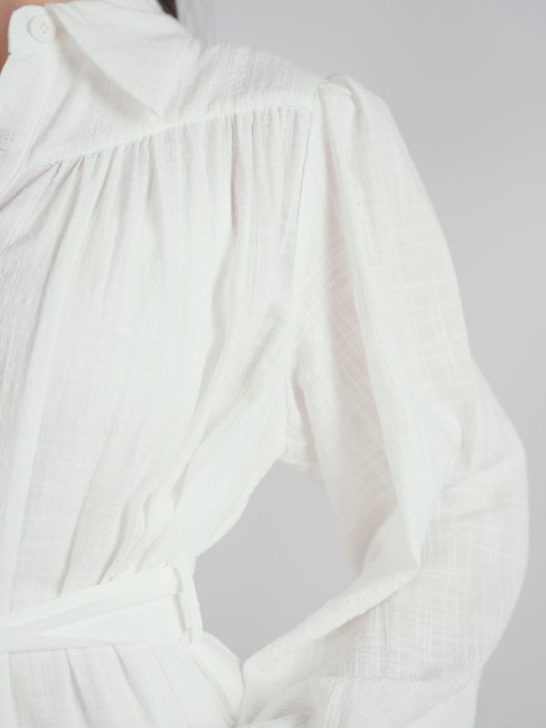 The linen maxi dress