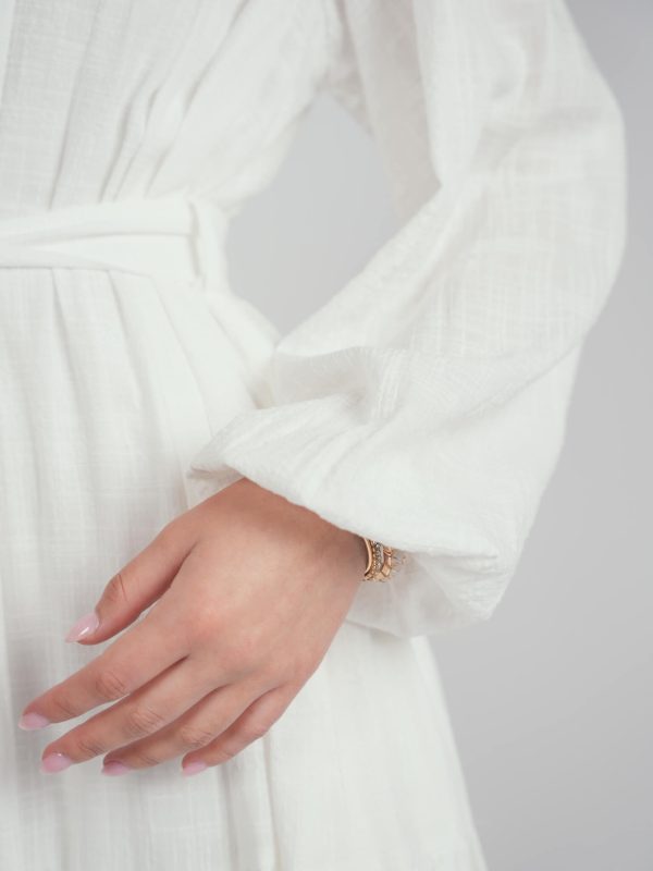 The linen maxi dress