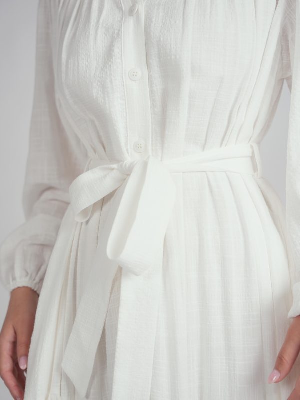 The linen maxi dress