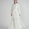 The linen maxi dress