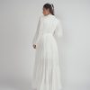 The linen maxi dress