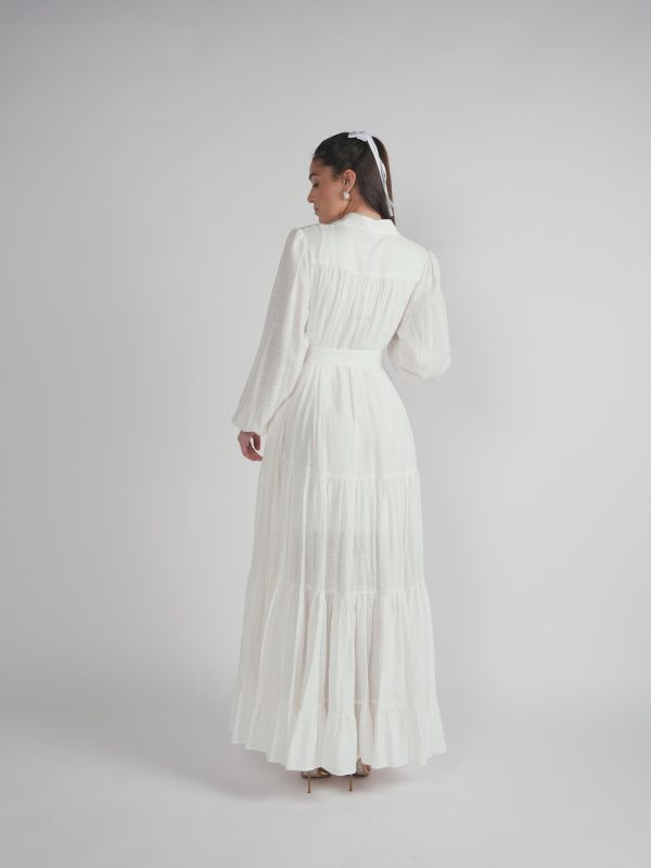 The linen maxi dress