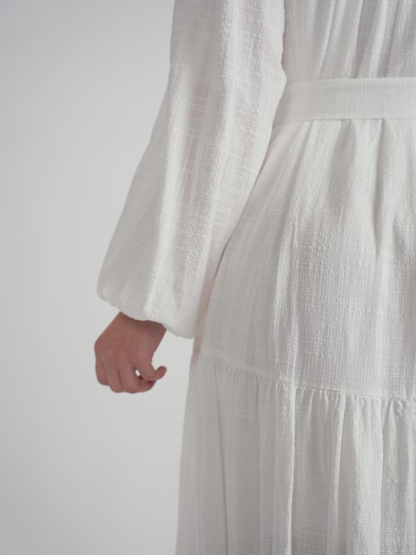 The linen maxi dress